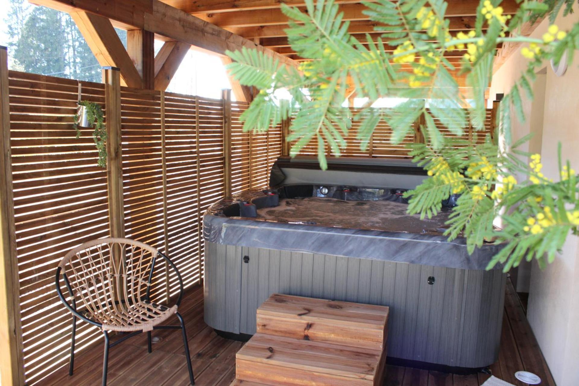 Chalet L'Oseraie, Location Touristique Spa 4 Etoiles Au Coeur Des Vosges Le Saulcy Exterior foto